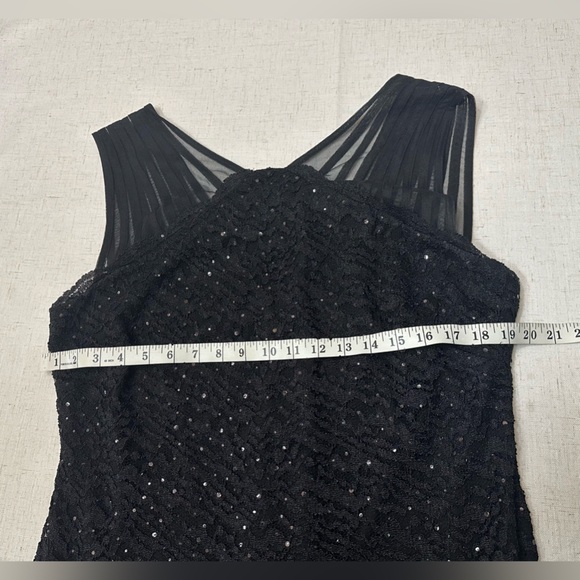 💜R&M Richards Black Women’s Midi Dress - Picture 10 of 13